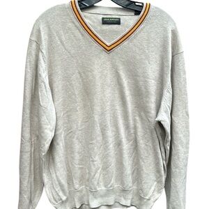 Khaki colored Consensus XL sweater